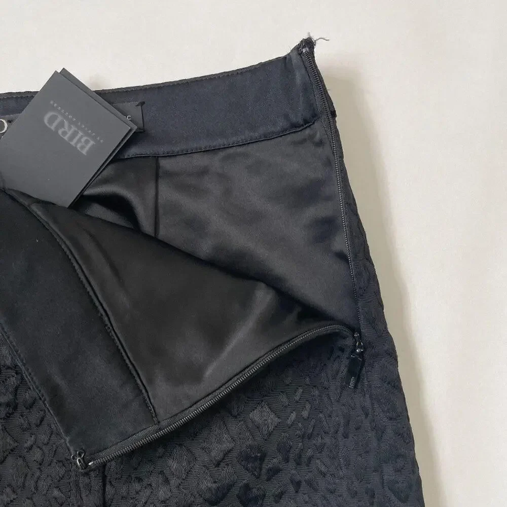 NWT BIRD By Juicy Couture  Black Skirt Sz 4